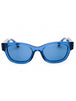 432 - TRANSPARENT BLUE/Blue