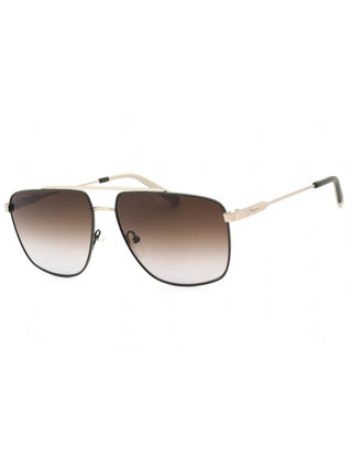 Salvatore Ferragamo SF239S  Metal Rectangular Men's Sunglasses