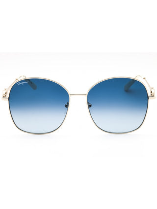 Salvatore Ferragamo SF297S  Metal Oversized  Women's Sunglasses