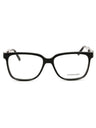 001 - BLACK/clear demo lens