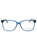 432 - TRANSPARENT BLUE/clear demo lens
