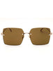 780 - ROSE GOLD/BROWN