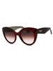 634 - CRYSTAL BURGUNDY/Grey Gradient