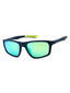 414 - NAVY/Green Blue Mirror