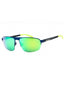 414 - NAVY/Green Mirror