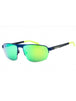 414 - NAVY/Green Mirror