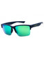 414 - NAVY/Green mirror