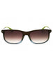 306 - OLIVE BLUE / Brown Gradient