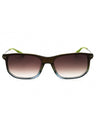 306 - OLIVE BLUE / Brown Gradient