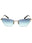 60219S - Pale Gold/Azure Gradient Blue