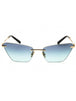 60219S - Pale Gold/Azure Gradient Blue