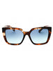 84219S - Spotted Brown Havana/Azure Gradient Blue