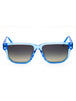 90D - shiny blue / smoke polarized
