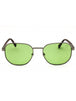 09R - matte gunmetal /  green polarized