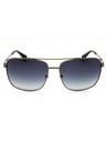 08D - shiny gunmetal  / smoke polarized