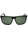 01R - shiny black  / green polarized