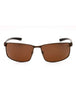 49H - Matte Dark Brown / Brown Polarized
