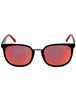 02D - Black / Polar Red Mirror