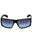 02D - Matte Black / Blue/Grey Polarized