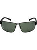 02R - Matte Black / Green Polarized