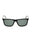02R - Matte Black/Gunmetal / Green polarized
