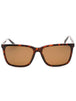 52H - dark havana / brown polarized