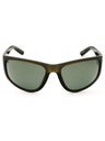 96R - shiny dark green / green polarized