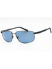08D - shiny gunmetal  / smoke polarized