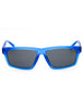 91A - matte blue / smoke