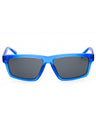 91A - matte blue / smoke