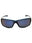 90D - shiny blue / smoke polarized