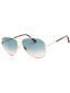 28P - shiny rose gold / gradient green