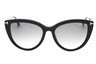 01B - shiny black  / gradient smoke