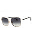 28D - shiny rose gold / smoke polarized