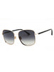 28D - shiny rose gold / smoke polarized