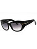 01B - shiny black  / gradient smoke