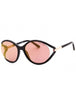 48Z - shiny dark brown / Rose Brown