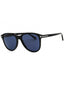 01V - shiny black  / blue