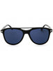 01V - shiny black  / blue