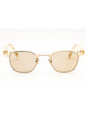 39E - shiny yellow / brown