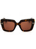 52J - dark havana / roviex