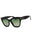 01R - shiny black  / green polarized