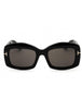 01A - shiny black  / smoke
