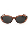 45A - shiny light brown / smoke