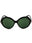 01N - shiny black  / green
