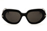 01A - shiny black  / smoke