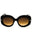01F - shiny black  / gradient brown