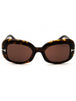 52E - dark havana / brown
