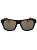 0003 JO - MATTE BLACK/Brown Mirror