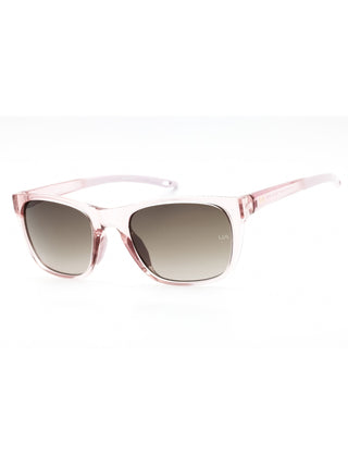 Under Armour UA 0013/G/S sunglasses featuring a sleek black frame, grey polarized lenses, and a sporty wrap-around design.